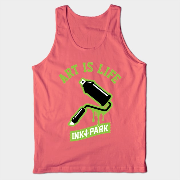 Roller Tank Top by InkPark